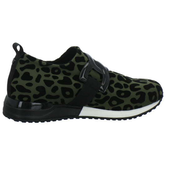 La Strada Slipper oliv - 360° Ansicht