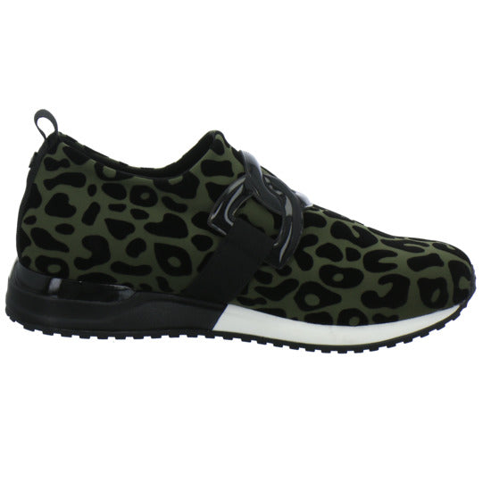 La Strada Slipper oliv - 360° Ansicht