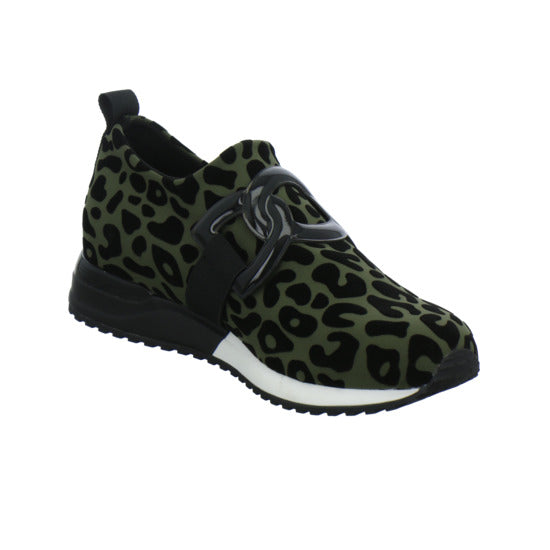 La Strada Slipper oliv - 360° Ansicht
