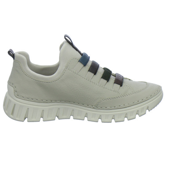 Rieker Slipper Damen Beige-kombi