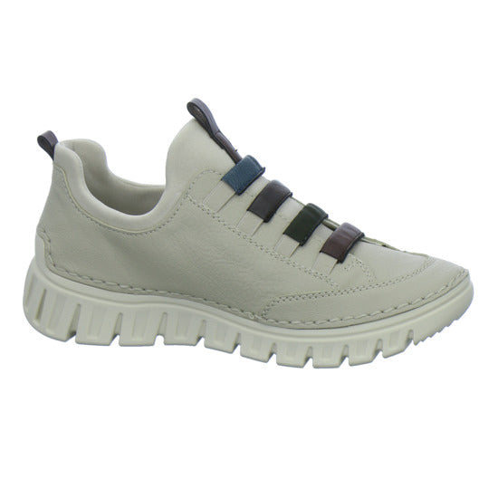 Rieker Slipper Damen Beige-kombi