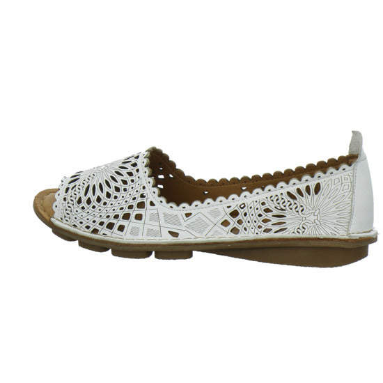 Gemini Slipper Damen Weiß