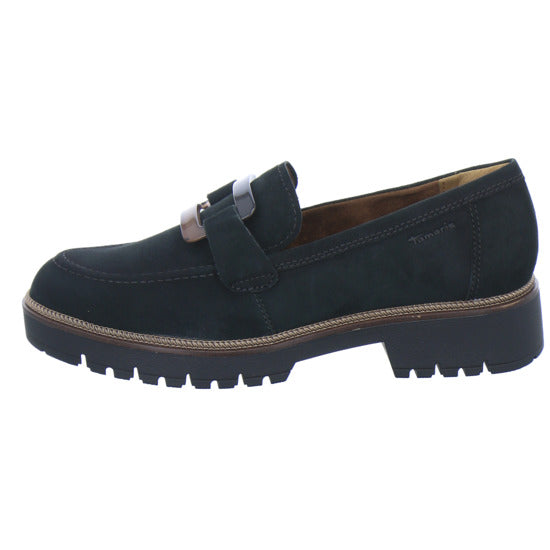 Tamaris Slipper Blau-kombi