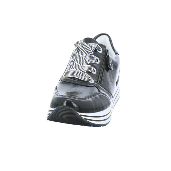 Remonte Schnürhalbschuhe Schwarz - 360° Ansicht