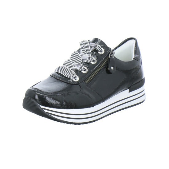 Remonte Schnürhalbschuhe Schwarz - 360° Ansicht