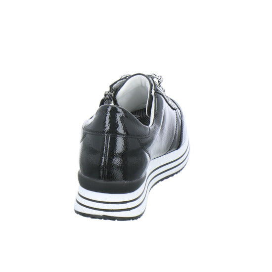Remonte Schnürhalbschuhe Schwarz - 360° Ansicht