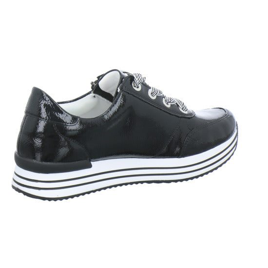 Remonte Schnürhalbschuhe Schwarz - 360° Ansicht