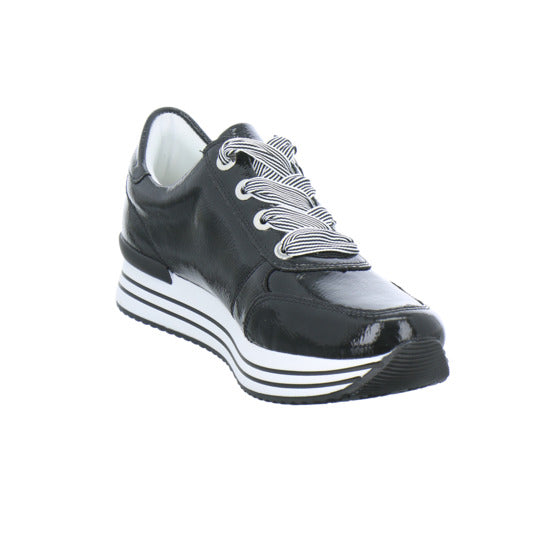 Remonte Schnürhalbschuhe Schwarz - 360° Ansicht