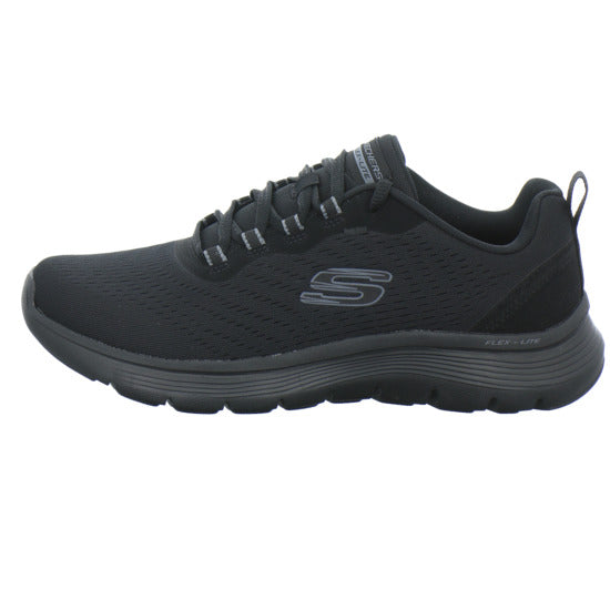 Skechers Flex Appeal Schnürhalbschuhe Schwarz - 360° Ansicht