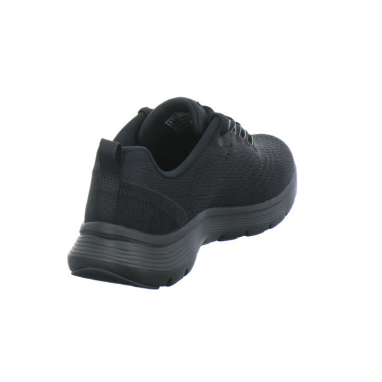 Skechers Flex Appeal Schnürhalbschuhe Schwarz - 360° Ansicht