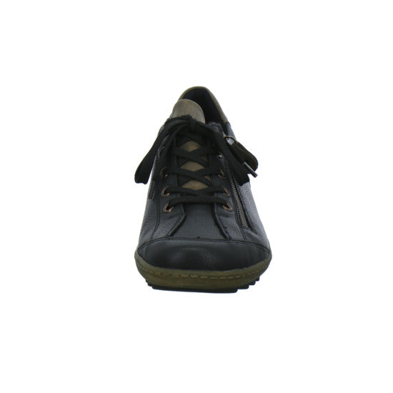 Remonte Schnürhalbschuhe Schwarz - 360° Ansicht