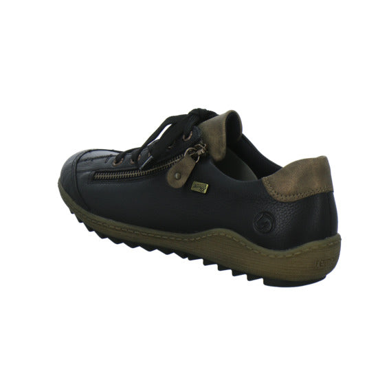 Remonte Schnürhalbschuhe Schwarz - 360° Ansicht