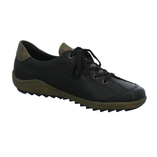 Remonte Schnürhalbschuhe Schwarz - 360° Ansicht