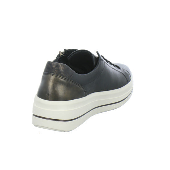 Remonte Schnürhalbschuhe Schwarz - 360° Ansicht