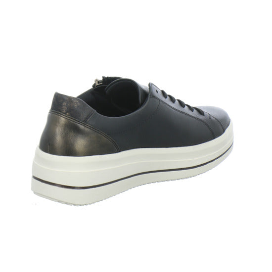 Remonte Schnürhalbschuhe Schwarz - 360° Ansicht