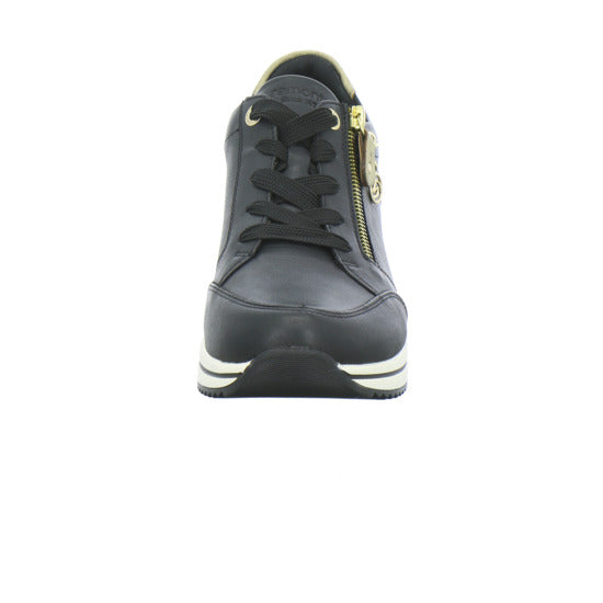 Remonte Schnürhalbschuhe Schwarz - 360° Ansicht