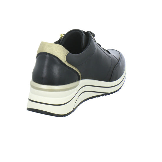 Remonte Schnürhalbschuhe Schwarz - 360° Ansicht