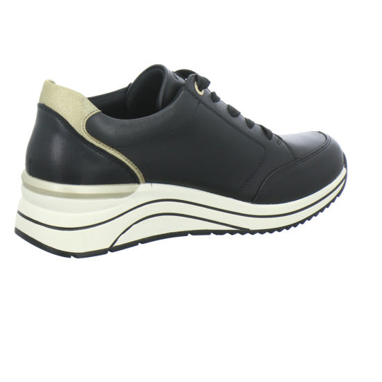 Remonte Schnürhalbschuhe Schwarz - 360° Ansicht