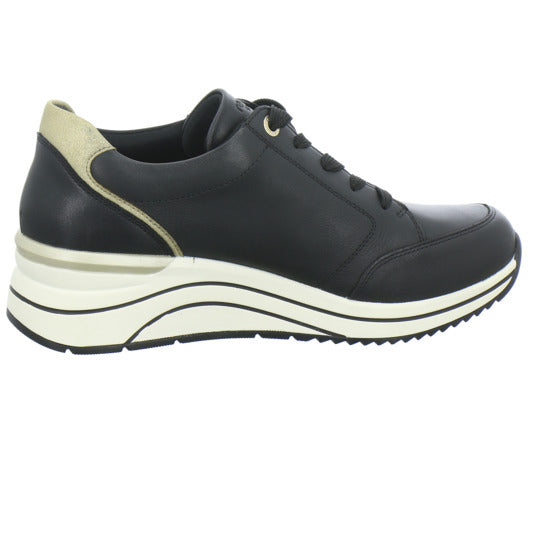 Remonte Schnürhalbschuhe Schwarz - 360° Ansicht