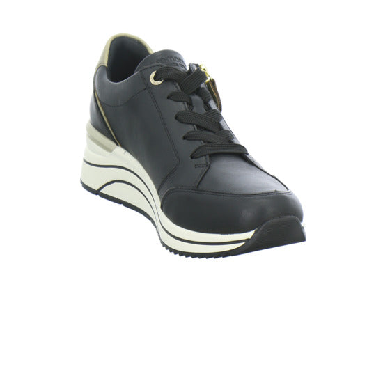 Remonte Schnürhalbschuhe Schwarz - 360° Ansicht