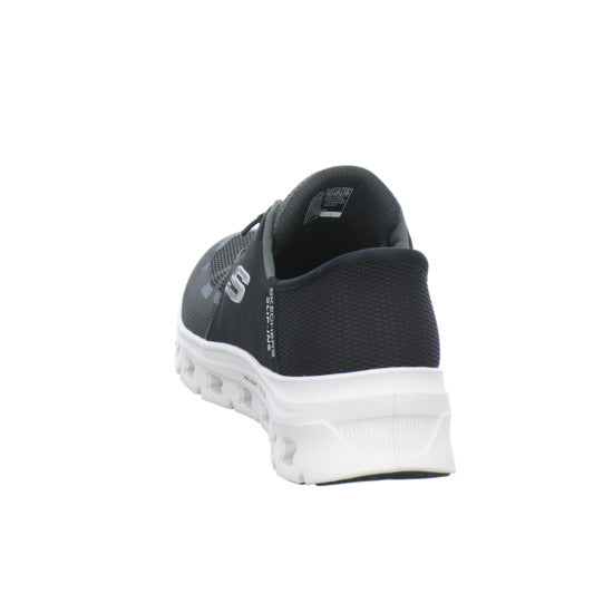 Skechers Glide Step Schnürhalbschuhe Schwarz - 360° Ansicht