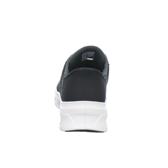 Skechers Glide Step Schnürhalbschuhe Schwarz - 360° Ansicht