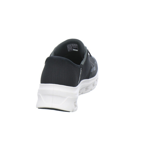Skechers Glide Step Schnürhalbschuhe Schwarz - 360° Ansicht
