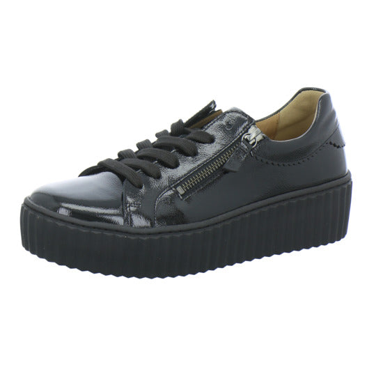 Gabor Schnürhalbschuhe Schwarz - 360° Ansicht