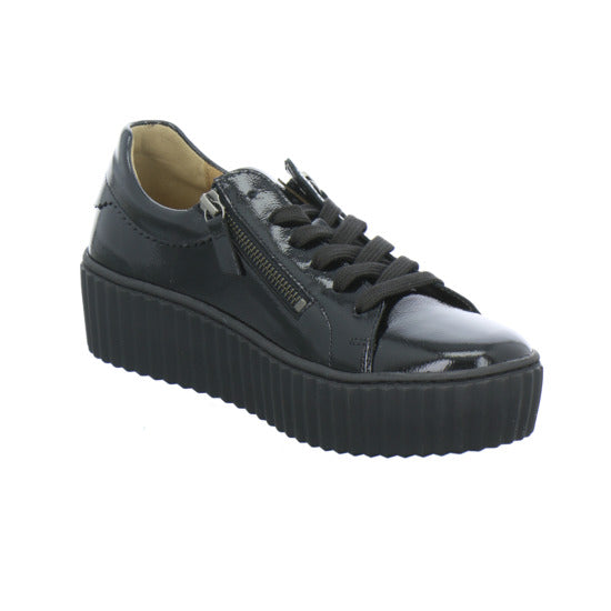 Gabor Schnürhalbschuhe Schwarz - 360° Ansicht
