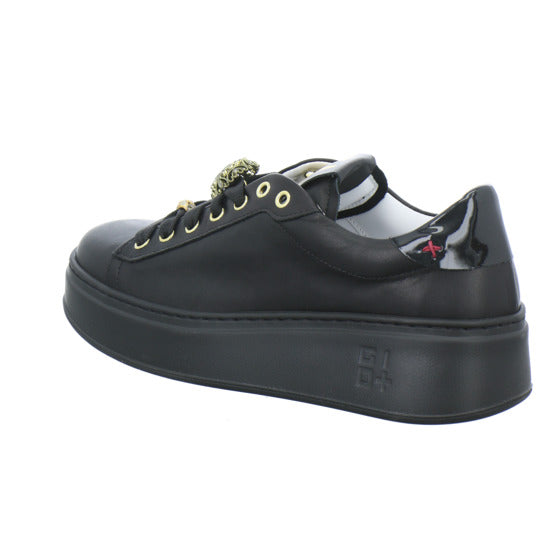 GIO+ Schnürhalbschuhe Schwarz - 360° Ansicht