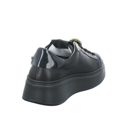 GIO+ Schnürhalbschuhe Schwarz - 360° Ansicht