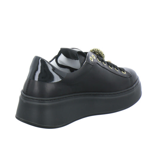 GIO+ Schnürhalbschuhe Schwarz - 360° Ansicht