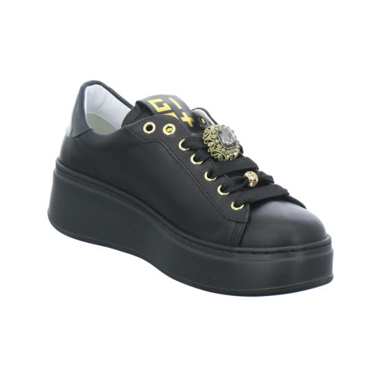GIO+ Schnürhalbschuhe Schwarz - 360° Ansicht