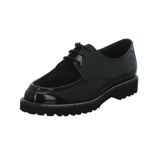 Sioux Meredith Schnürhalbschuhe Schwarz - 360° Ansicht