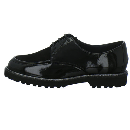 Sioux Meredith Schnürhalbschuhe Schwarz - 360° Ansicht
