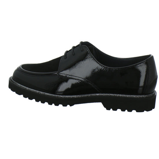 Sioux Meredith Schnürhalbschuhe Schwarz - 360° Ansicht