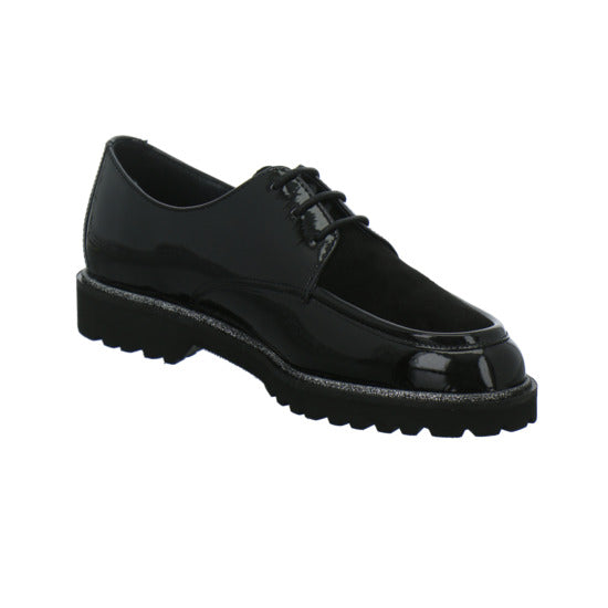 Sioux Meredith Schnürhalbschuhe Schwarz - 360° Ansicht
