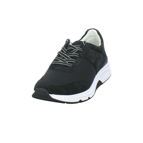 Gabor Comfort Rolling Soft Schnürhalbschuhe Schwarz - 360° Ansicht