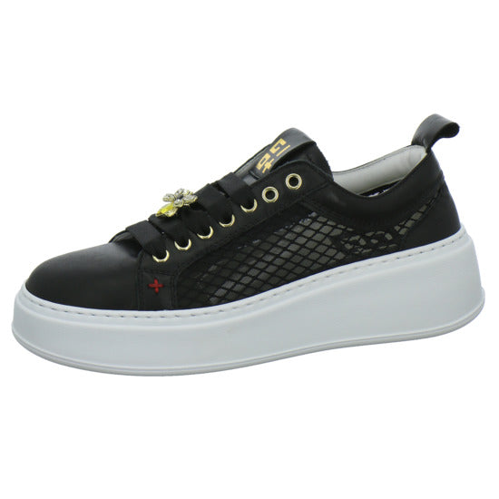 GIO+ Schnürhalbschuhe Schwarz - 360° Ansicht