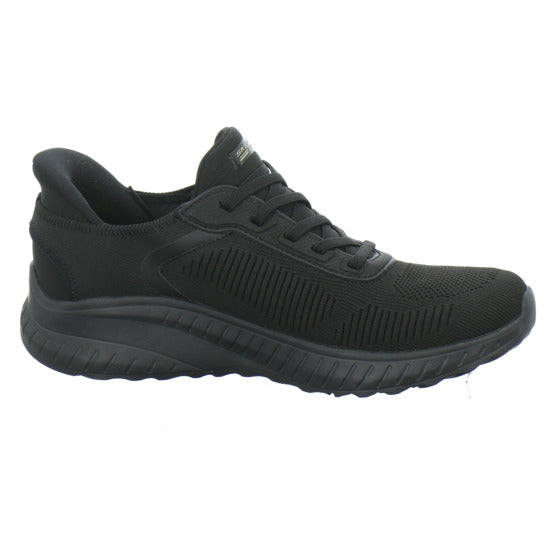 Skechers SLIP-INS BOBS Schnürhalbschuhe Schwarz - 360° Ansicht
