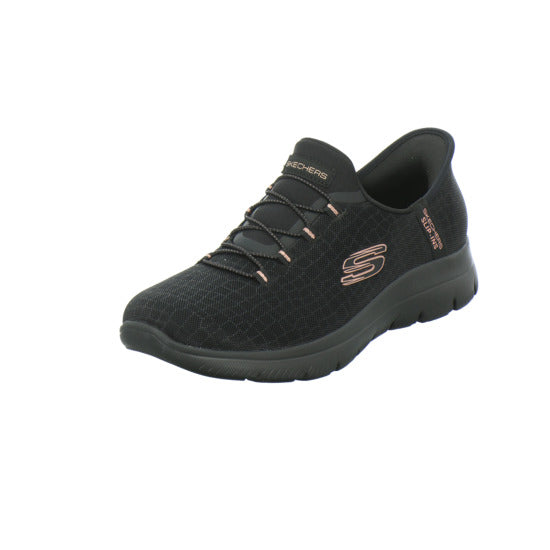 Skechers Slip Ins Schnürhalbschuhe Schwarz