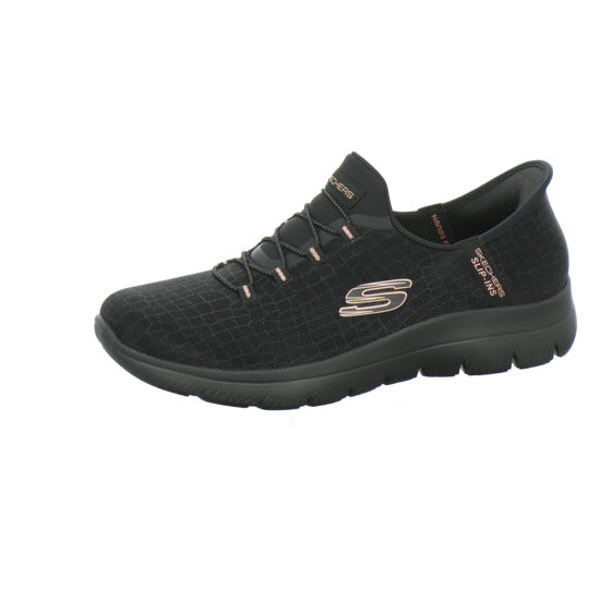 Skechers Slip Ins Schnürhalbschuhe Schwarz