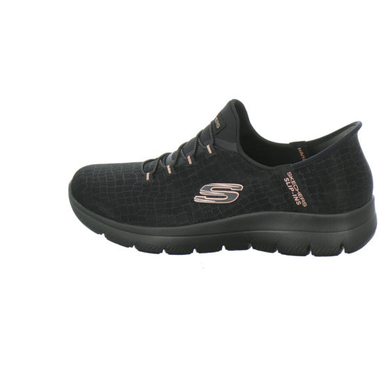 Skechers Slip Ins Schnürhalbschuhe Schwarz