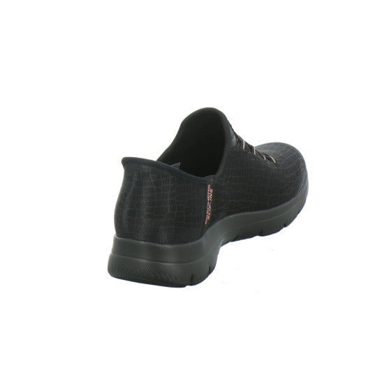 Skechers Slip Ins Schnürhalbschuhe Schwarz
