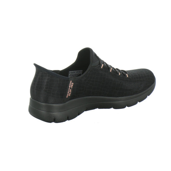 Skechers Slip Ins Schnürhalbschuhe Schwarz