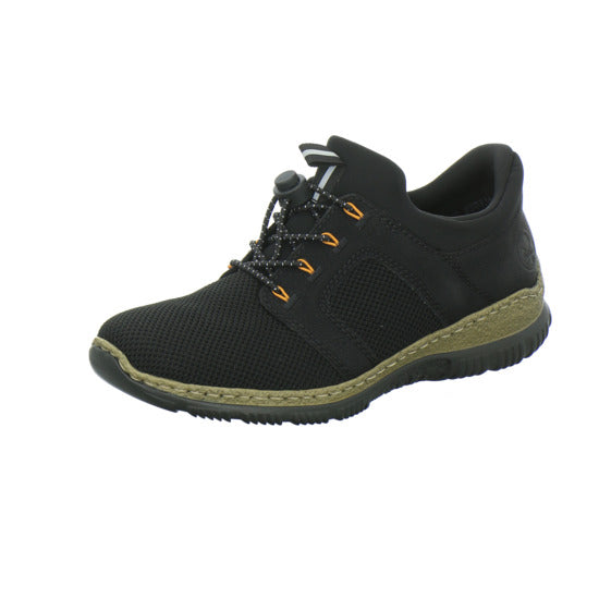 Rieker Schnürhalbschuhe Schwarz