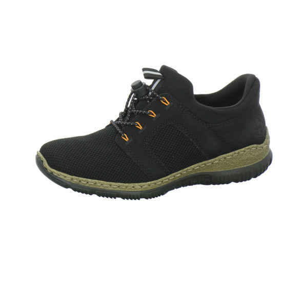 Rieker Schnürhalbschuhe Schwarz