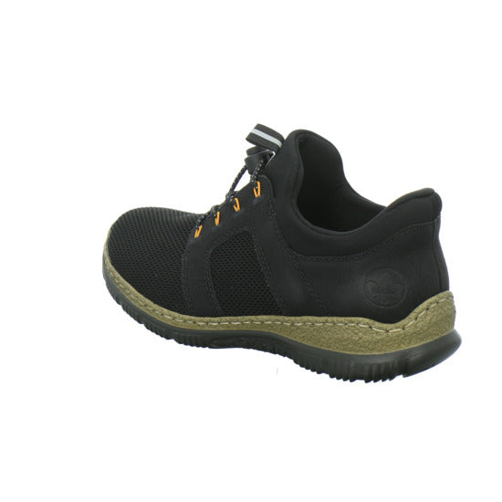 Rieker Schnürhalbschuhe Schwarz