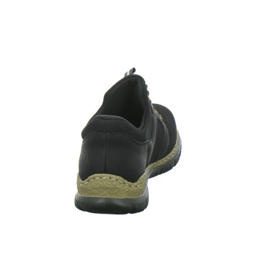 Rieker Schnürhalbschuhe Schwarz