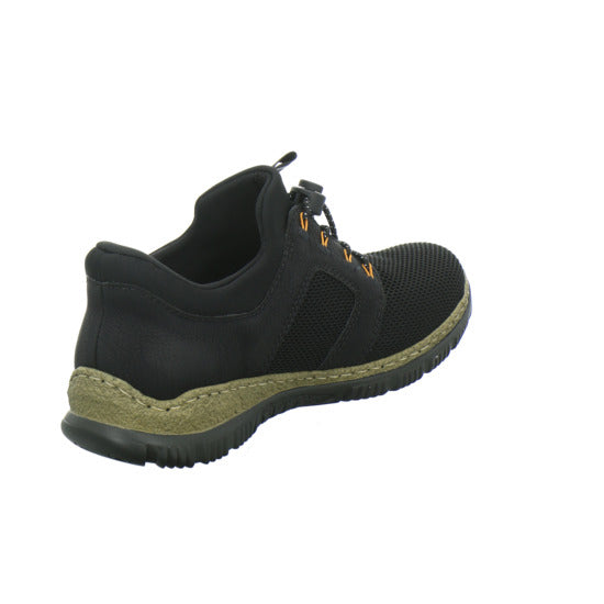 Rieker Schnürhalbschuhe Schwarz